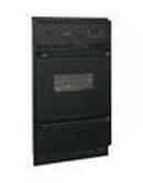 Frigidaire Black 24 in. Natural Gas Multicolor Wall Oven with Broiler 