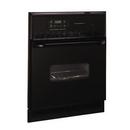 24 in. Electric Multicolor Electronic Control Single Wall Oven in Black