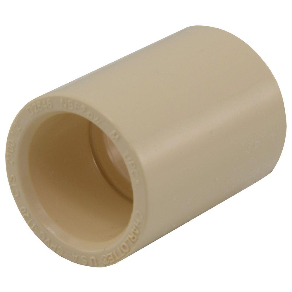 Cream CTS CPVC Coupling 