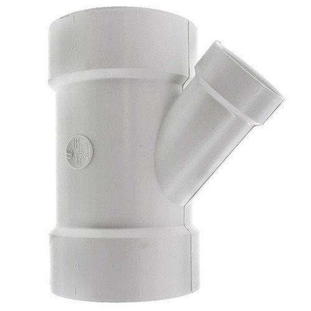 GPK Solvent Weld Reducing and DWV Schedule 40 PVC Saddle Wye 
