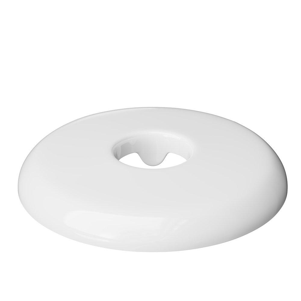 PROFLO® White 1/2 in. CTS Corrosion Proof Plastic Escutcheon 