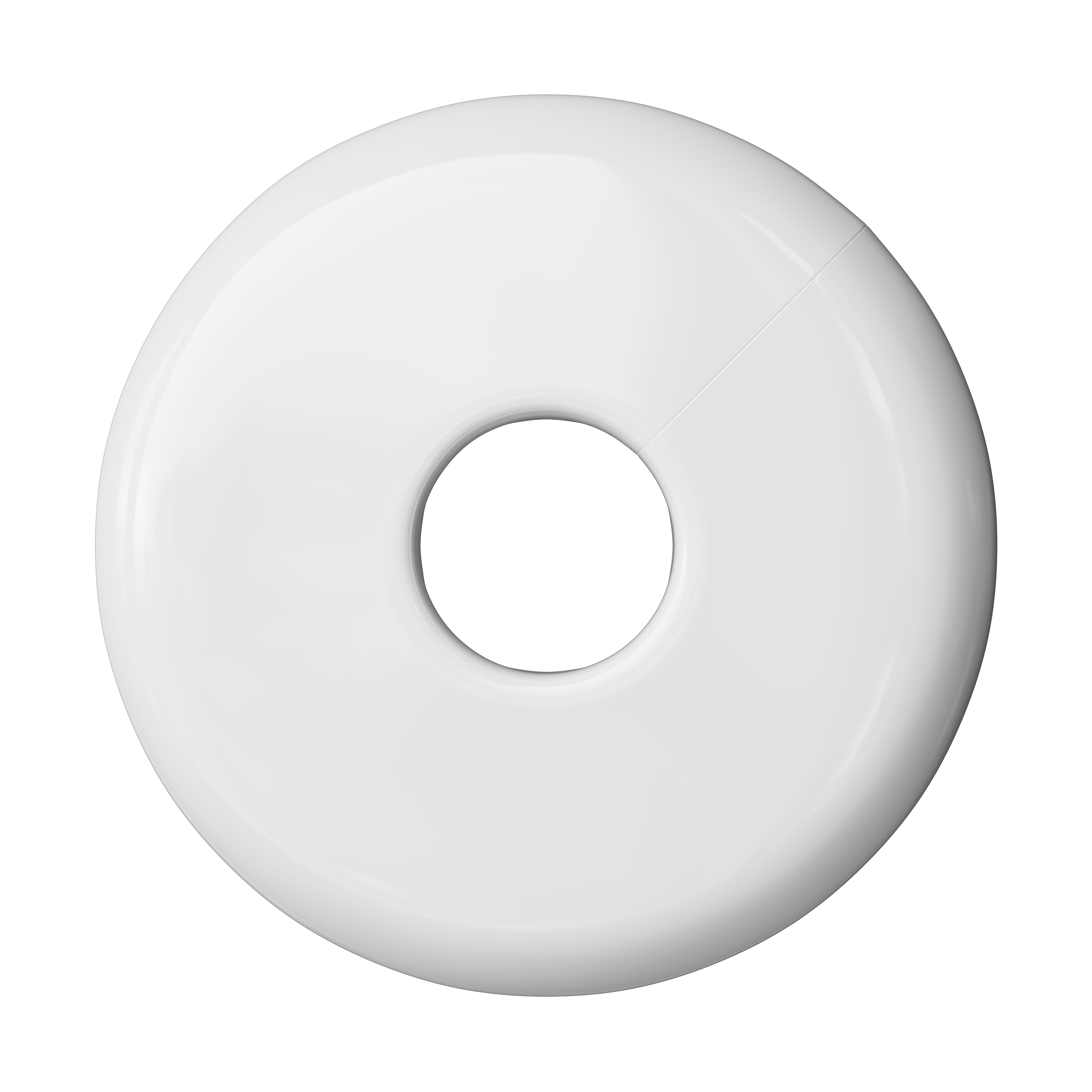 PROFLO&reg; White 5/8 in. OD Plastic Escutcheon 