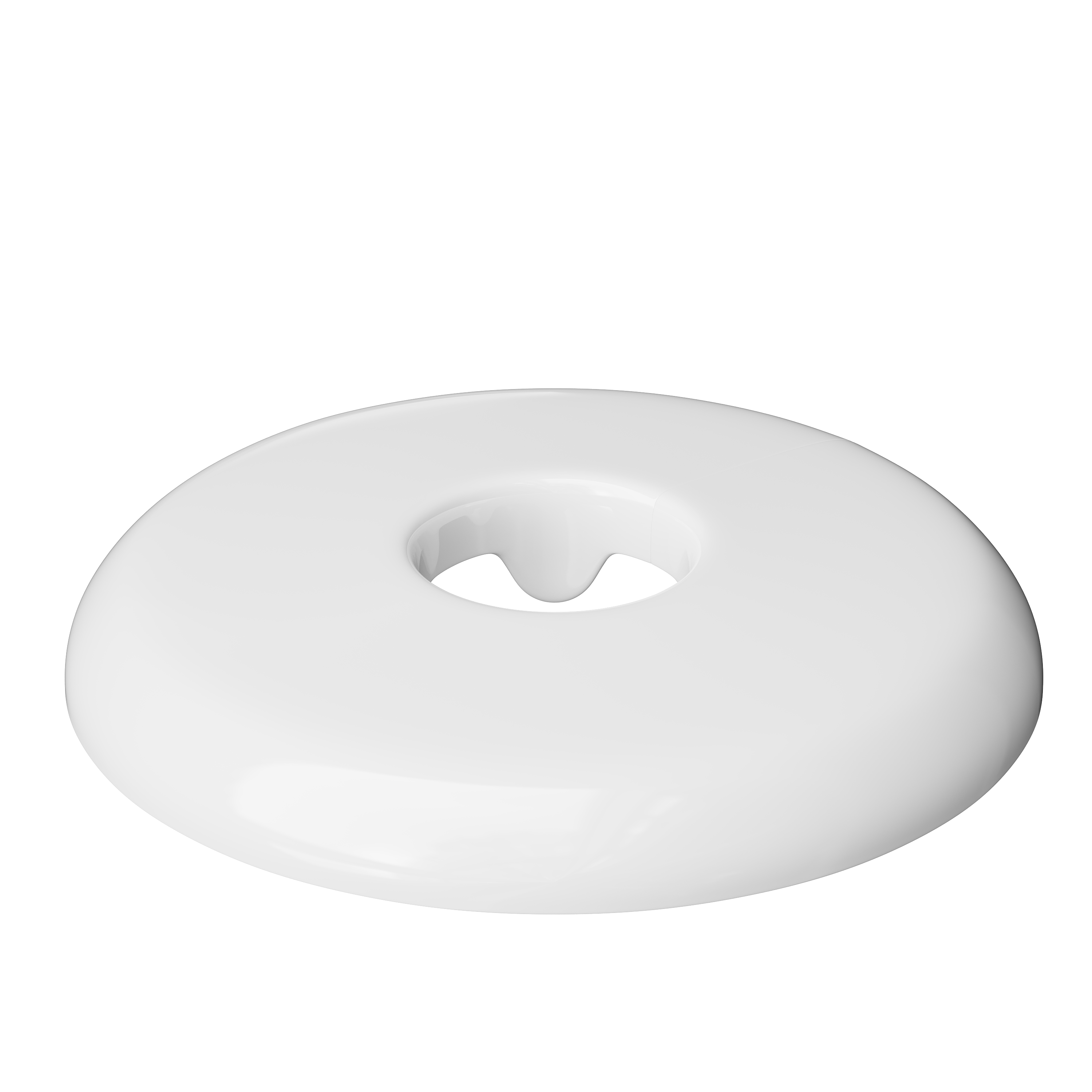 PROFLO&reg; White 5/8 in. OD Plastic Escutcheon 
