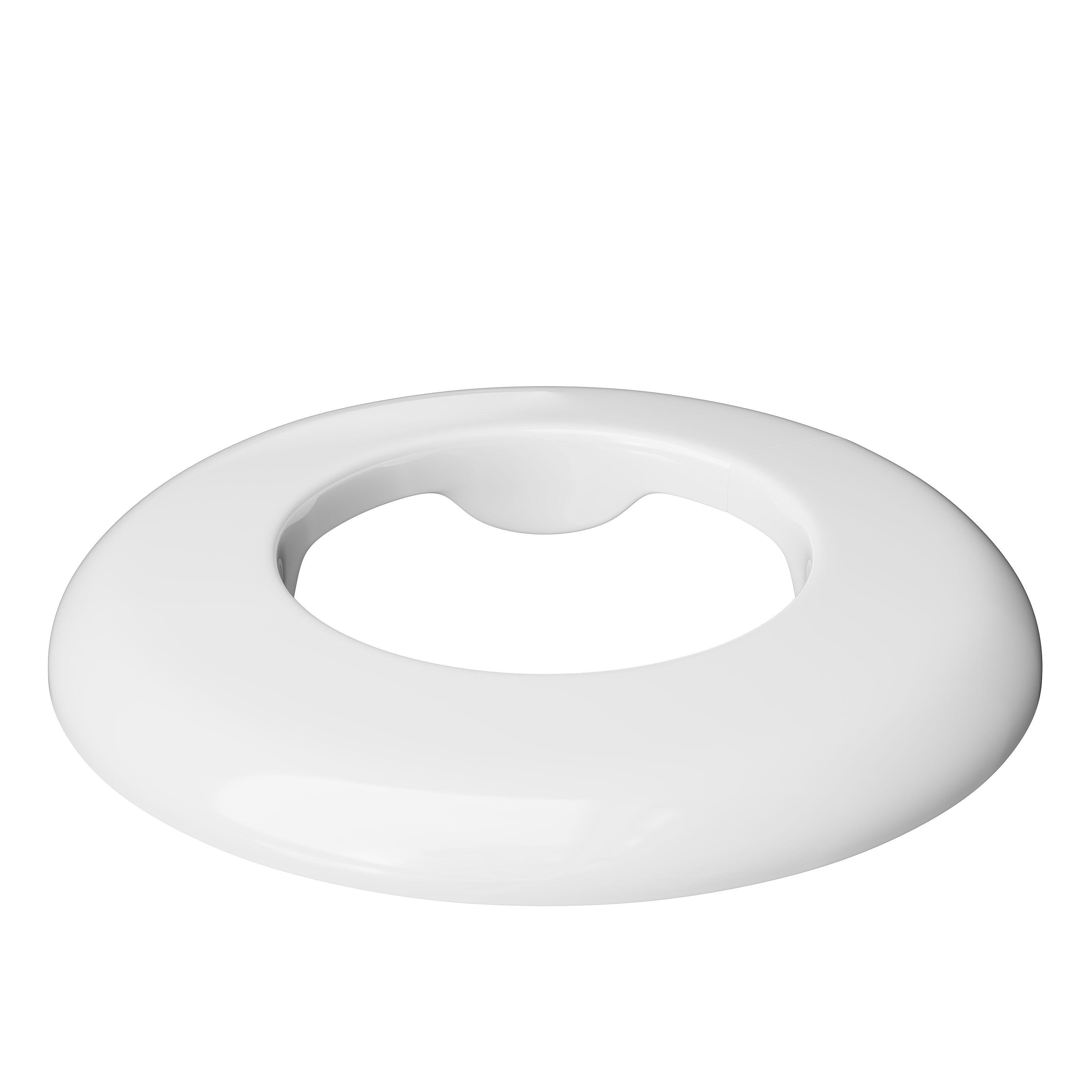 PROFLO&reg; White 1-1/2 in. IPS Plastic Escutcheon 
