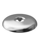 PROFLO&reg; Chrome 1/2 in. CTS Corrosion Proof Plastic Escutcheon 