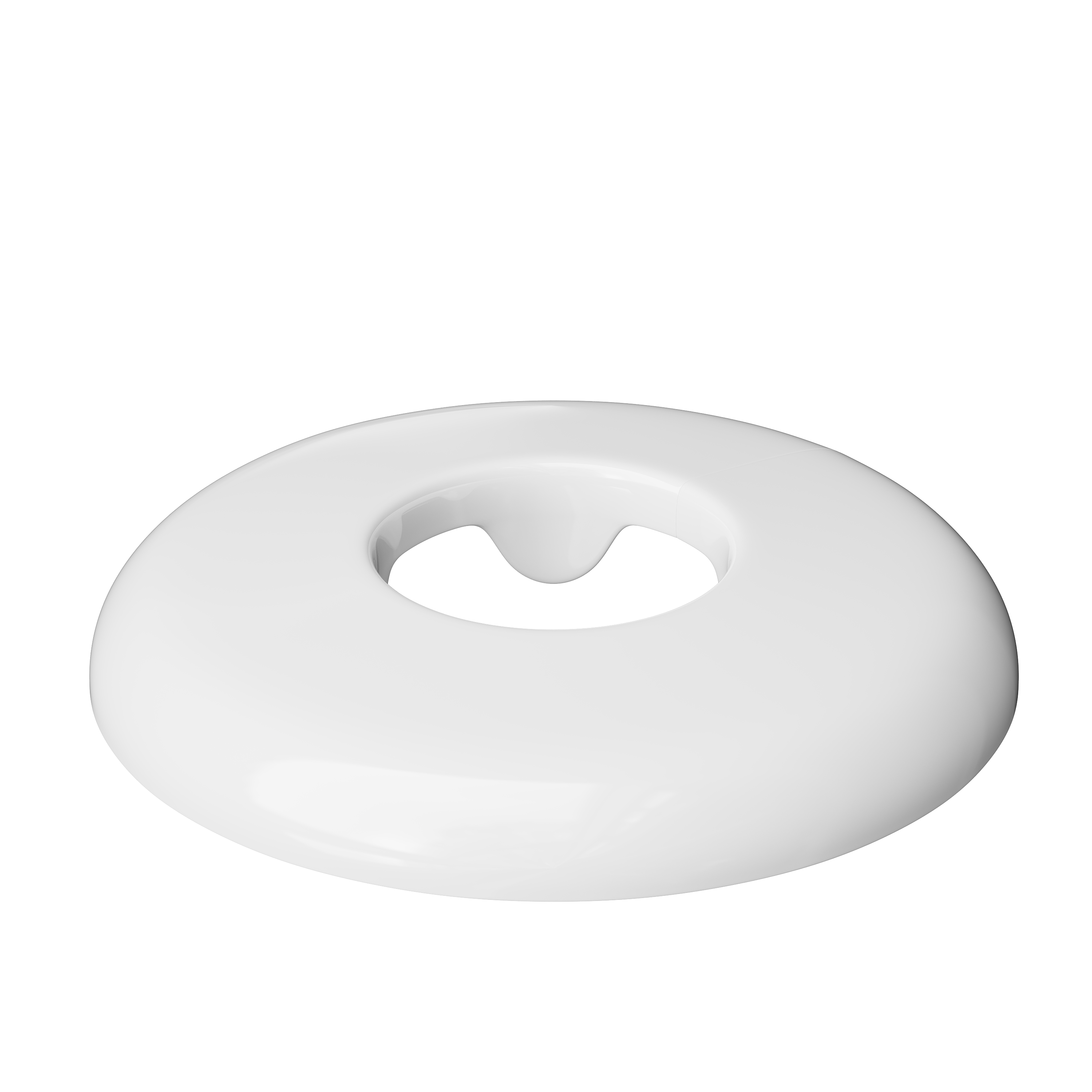 PROFLO&reg; White 3/4 x 7/8 in. CTS Plastic Escutcheon 