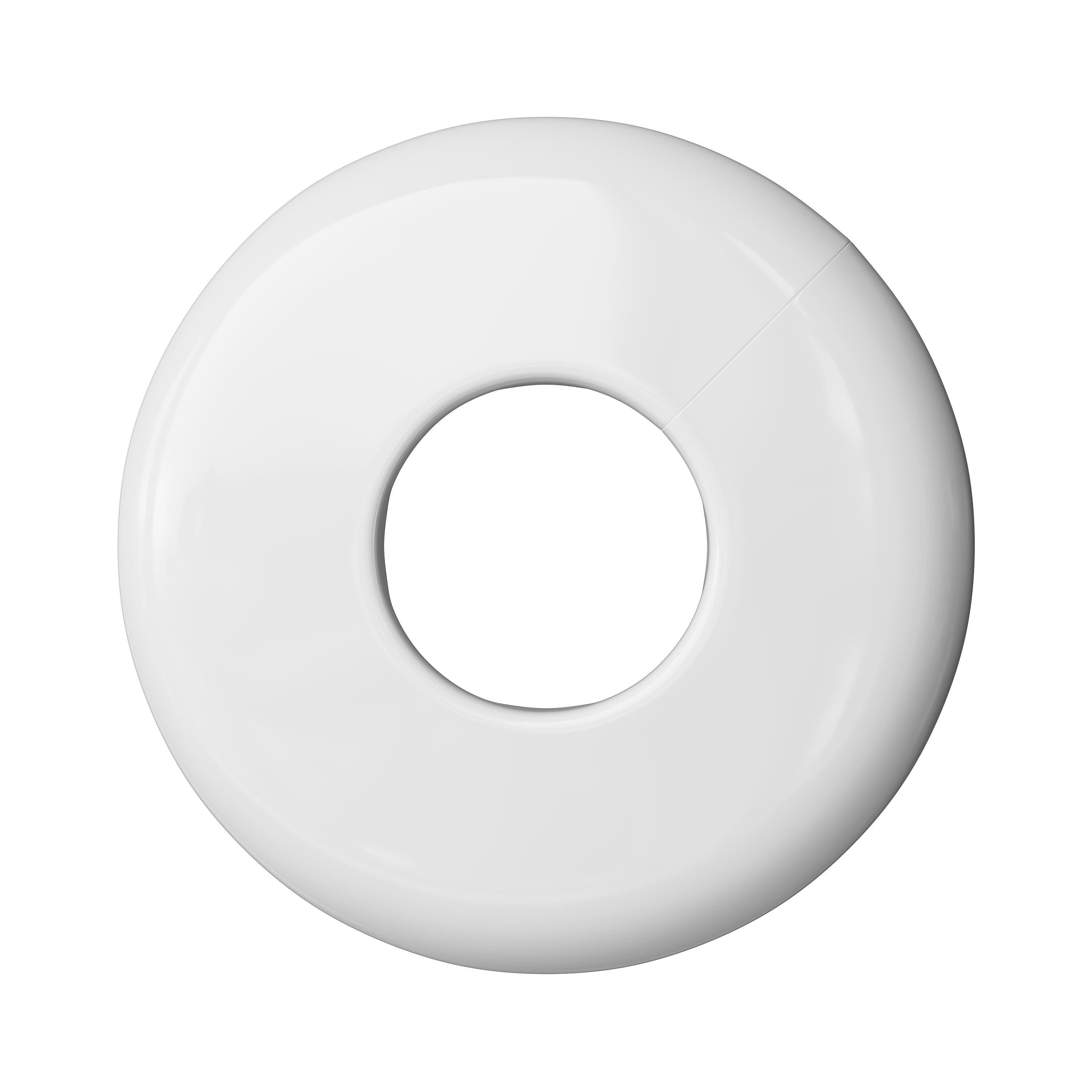 PROFLO&reg; White 3/4 x 7/8 in. CTS Plastic Escutcheon 