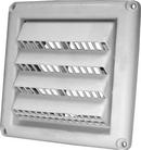 4 x 5/8 in. in White Louvered Hood