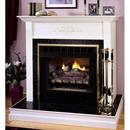 42 in. Vent Free Smooth Face Fireplace with Black Internal