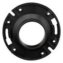 Black ABS DWV Street Closet Flange 