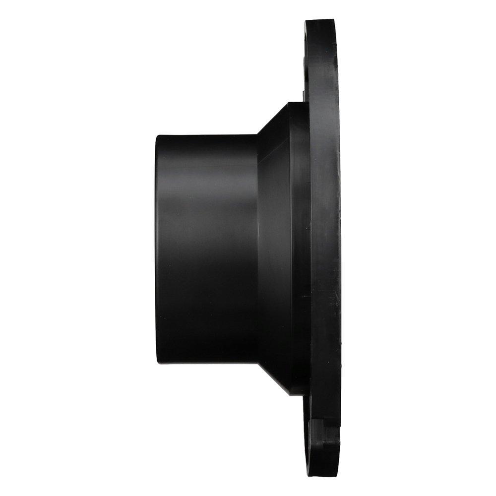Black ABS DWV Street Closet Flange 