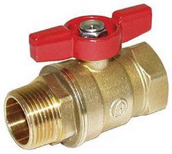 1/8 in. Forged Brass Full Port MNPT x FNPT 600# Ball Valve