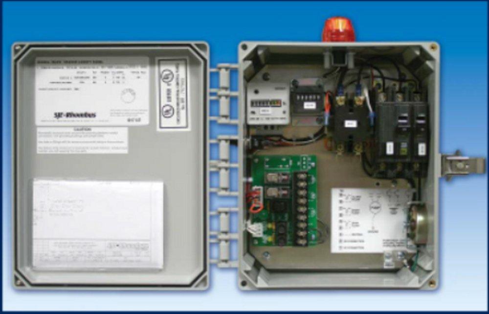 SJE Rhombus 1-Phase Control Panel with Counter and Timer Wake 