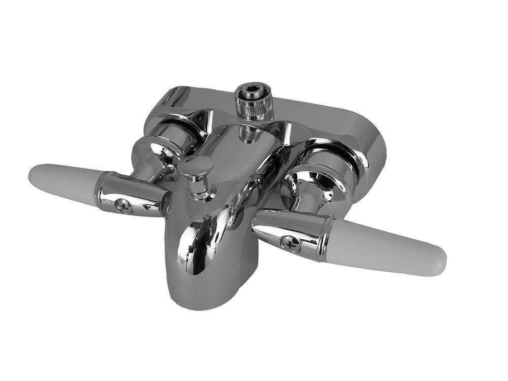 Barclay Products Limited Polished Chrome Diverter Bathcock Spout 