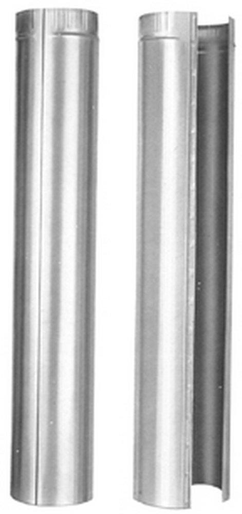 Snappy ADP 36 in. Aluminum Round Duct Pipe 