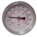 40-240 Degree F 1/2 in. Dial Thermometer MIP Center Back Mount