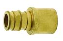 Uponor 1/2 in. Copper Brass Sweat Adapter 