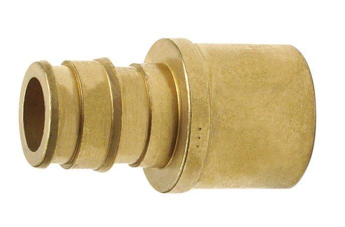 Uponor 1/2 in. Copper Brass Sweat Adapter 