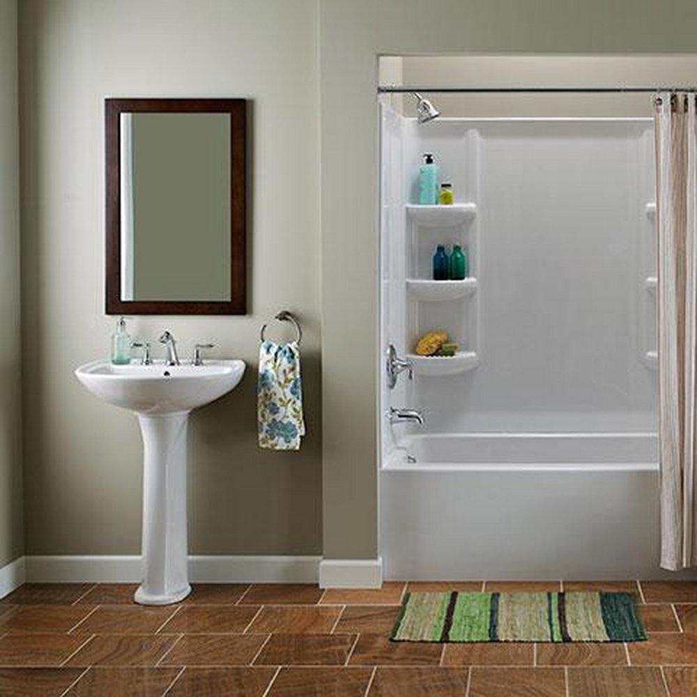 American Standard White Pedestal Vessel 