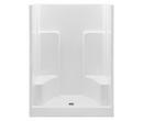 Aquatic White 54-1/8 x 36-1/4 x 73-1/4 in. Alcove Shower Unit 