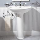American Standard White 24 X 19 Vitreous China 8 Pedestal Lavatory Cadet White 