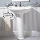 American Standard White 24 X 19 Vitreous China 8 Pedestal Lavatory Cadet White 