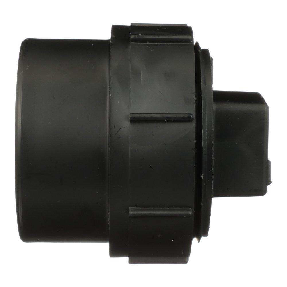 Black ABS DWV Fitting Cleanout Adapter with Plug 