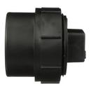 Black ABS DWV Fitting Cleanout Adapter with Plug 