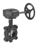 Milwaukee Valve Ductile Iron Lug EPDM Gear Operator Handle Butterfly Valve 