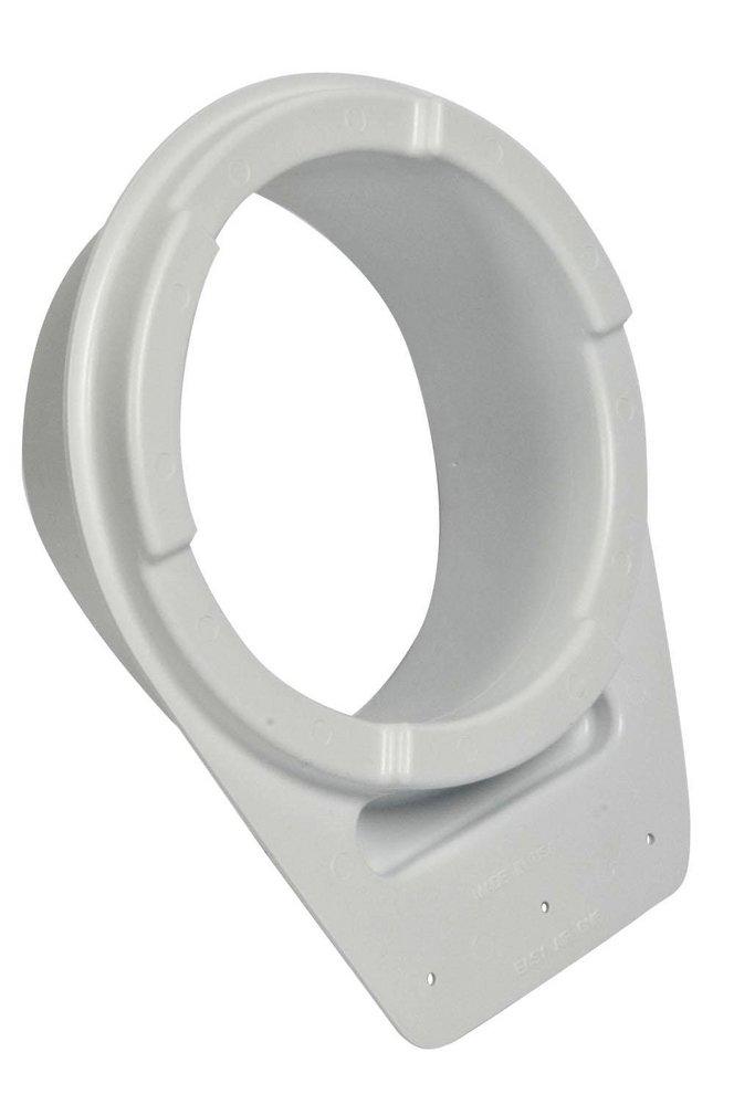 Easy Air Products White Residential Ceiling & Sidewall Register in White 1-way Plastic 