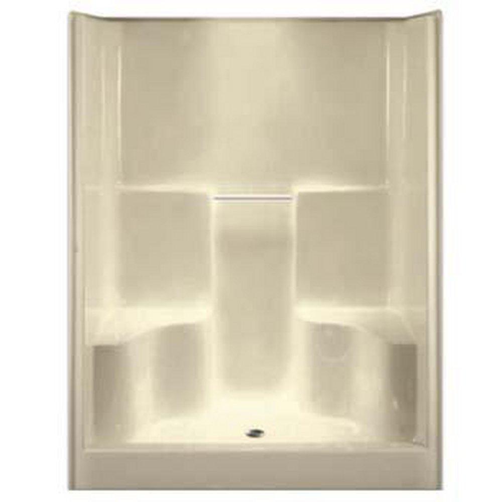 Aquarius Industries White 36 x 60 x 78-1/2 in. Alcove Shower Unit 