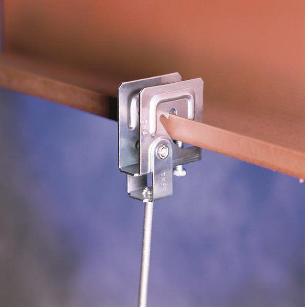 nVent CADDY 200 lb. Steel Multi-Flag Swivel Beam Clamp 