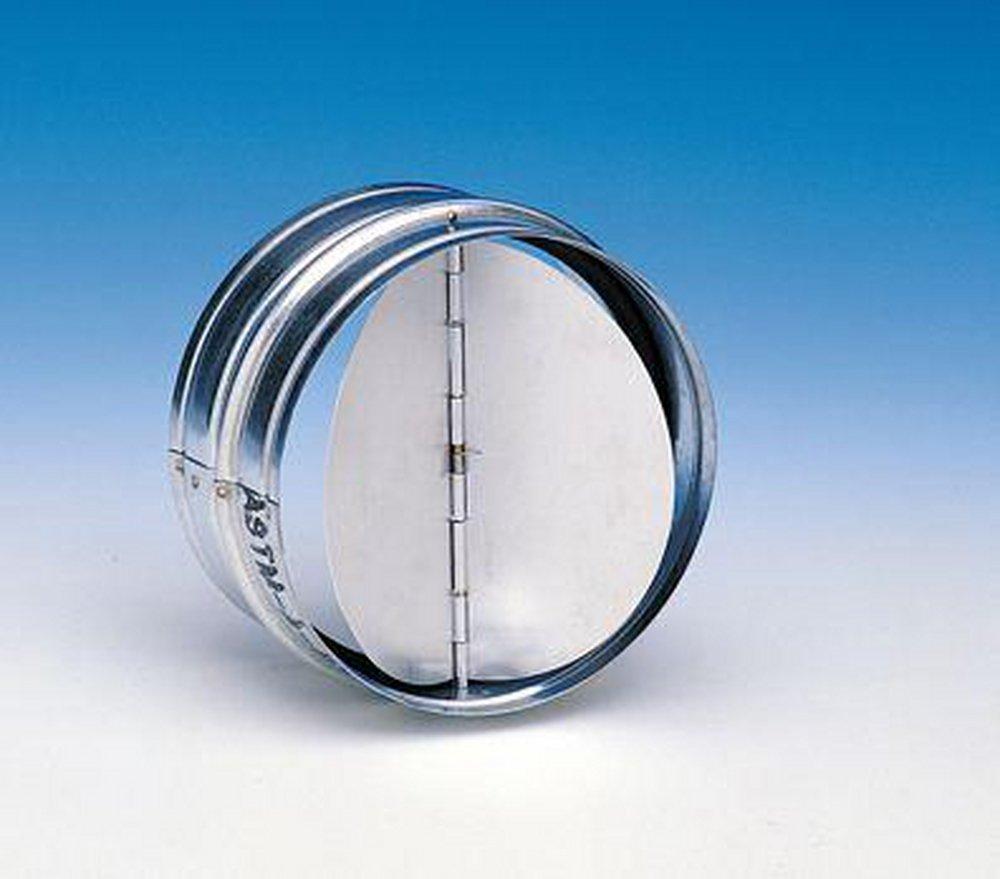 Fantech Backdraft Damper Aluminum, Galvanized Steel, Rubber and Stainless Steel 