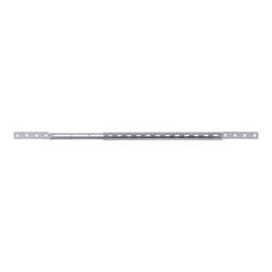 18 in. Galvanized Telescoping Bracket in Silver