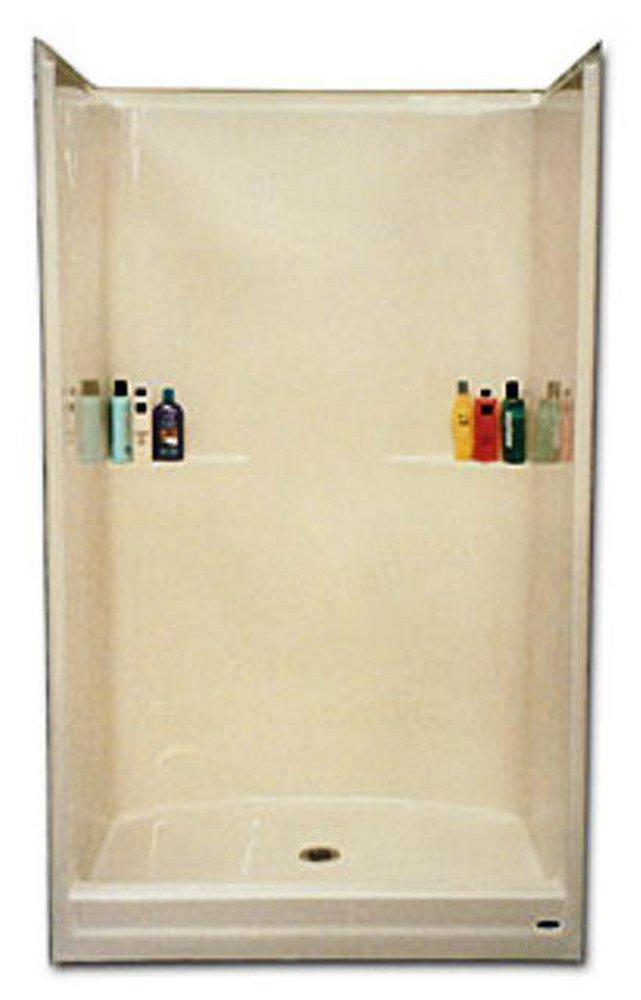 Warm Rain White 48 x 36 in. Shower Unit 