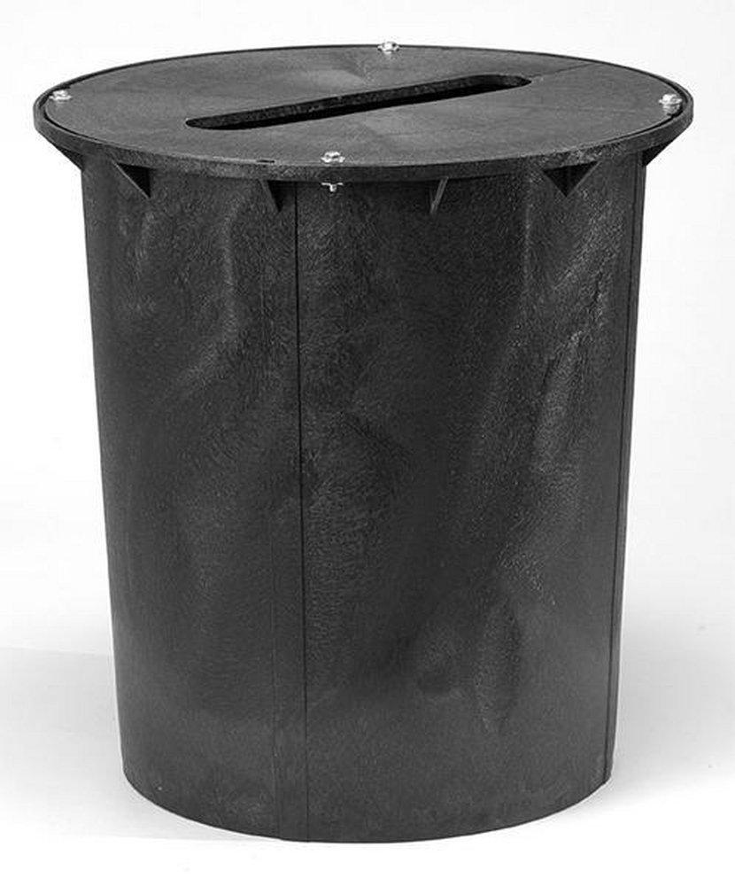 Jackel Black 18 x 21 in. Basin with Cover 