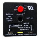 Adjustable Tme Delay On Make with Leads in Black
