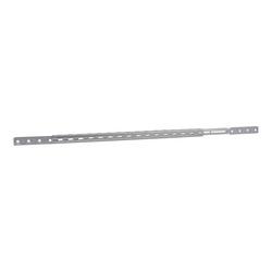25 in. Galvanized Telescoping Bracket in Silver