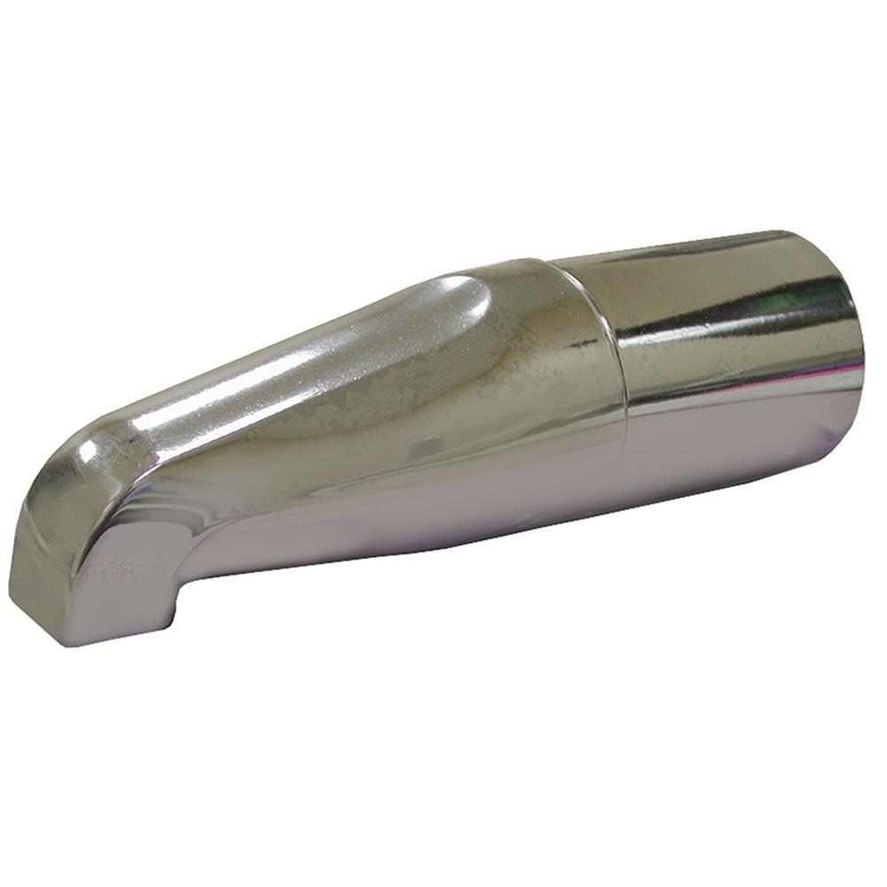 Jones Stephens Chrome Plated 10 in. ZAMAK Tub Spout (Piece of 2) 