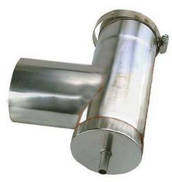 Gas Vent Tee 4 x 10 in.