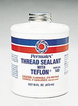 16 oz. PTFE Thread Sealant with Brush
