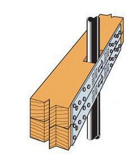 5-1/2 x 22 in. 16 ga Steel Strap