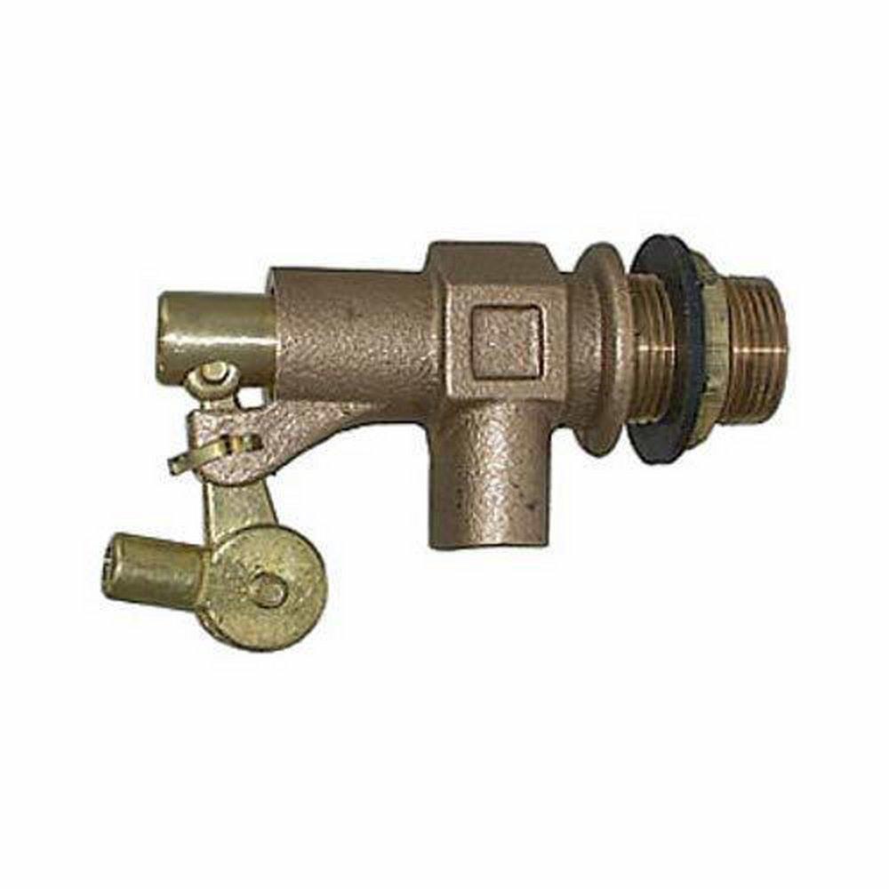 Legend Valve & Fitting 2-14/25 in. Bronze FNPT Inlet x Plain End Fill Valve 
