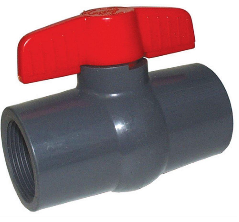 Legend Valve & Fitting Grey Plastic Full Port Solvent Weld 150# Ball Valve 