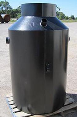 35 cu ft. Steel Inflammable Waste Trap