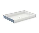 60 in. x 36 in. Shower Base with Center Drain in White