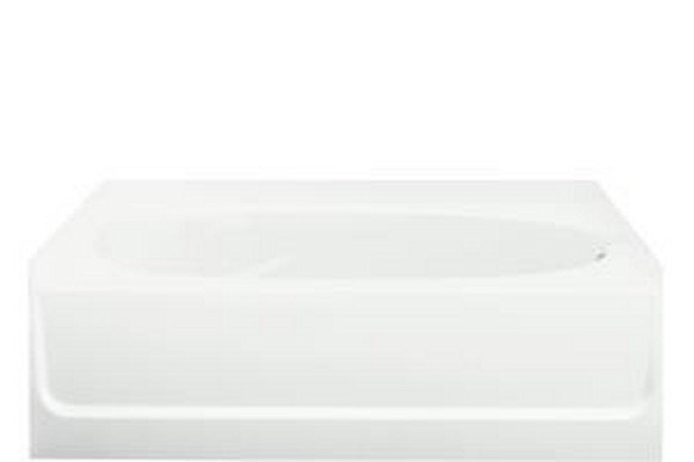 Sterling 60 in. x 42 in. Soaker Alcove Bathtub with Right Drain in White Ferguson