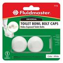 Fluidmaster White Toilet Bowl Bolt Cap 