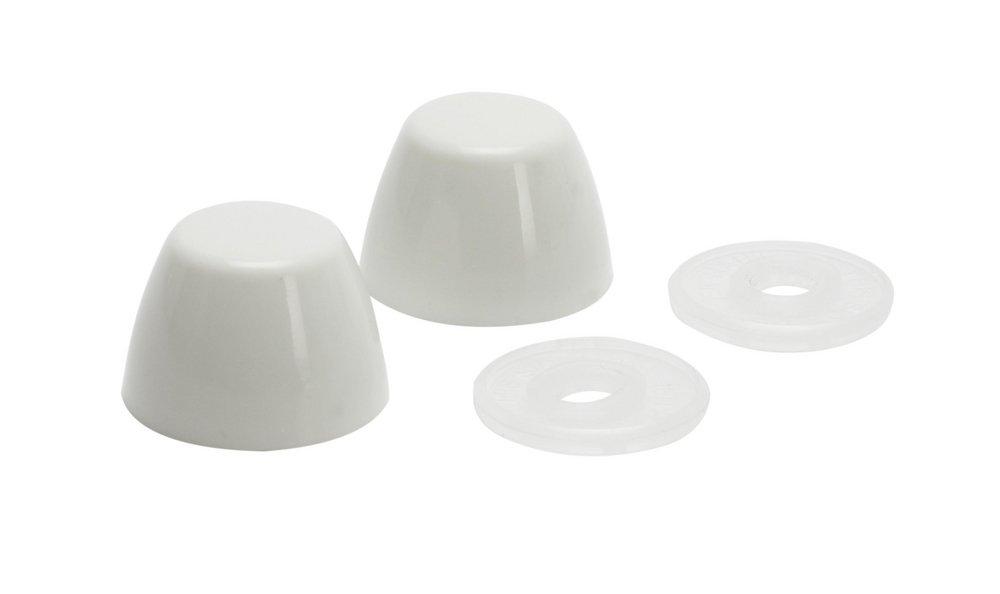 Fluidmaster White Toilet Bowl Bolt Cap 