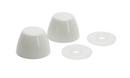 Fluidmaster White Toilet Bowl Bolt Cap 